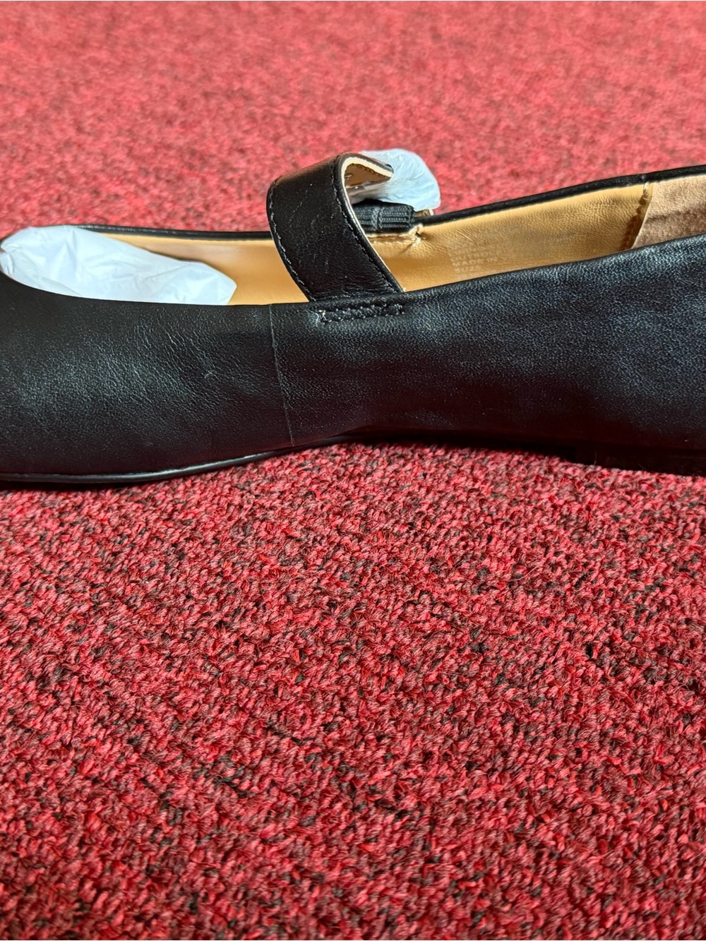 Madewell Black Leather Mary Jane Flat with Buckle - Picture 4 of 7
